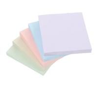Amosfun 5 Ensembles Blocs-notes Adhésifs Carrés Pastel, Papier, Lot de | Traces au Retrait, Usage Maison et École, Format Portable, Design Simple Décoratif, Multi-usage Couleur Aléatoire