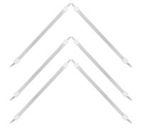 Amosfun 6 Pièces Élément Chauffant Tubulaire Chauffant 30,7cm 300-400 W, Radiateur Radiant à Tube de Quartz pour Chauffage Infrarouge en Intérieur Domestique