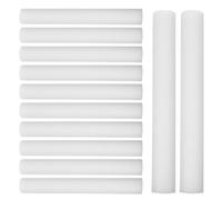 Amosfun Bâtonnets en Mousse Antidérapants Remplissage des Espaces Lot de 24 Protecteur de Meubles Blanc, Accessoires pour Housse à Rabat pour Housse de Canapé