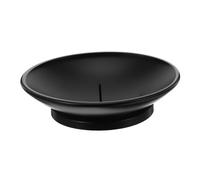 Amosfun Bougeoir Vintage en Fer Forgé avec Pique De SéCurité Support Bougie Pilier pour Cire Ou LED Bougeoirs Festifs Et DéCoration De Mariage ÉLéGante pour Table Et Salon 4.76 * 4.76 * 1.18In