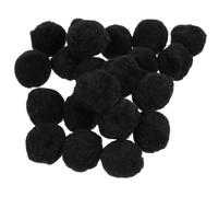 Amosfun Boules Filtrantes Noires en Fibre Polyester 200g pour Piscine | Média Remplaçable, Haute Densité et Grosse Résistance, pour Aquarium et Bassin