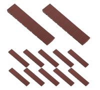 Amosfun Cales de Nivellement en Plastique pour Fontaines Extérieures, Lot de 12 Pièces, Support Stable et Résistant aux Intempéries, pour Jardins et Places