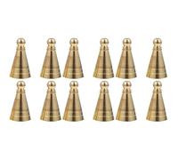Amosfun Encensoir Cone 12 Pièces D'encens en Laiton Outil D'encens De Bricolage Accessoires D'encens De Bricolage Presse à Cendres D'encens Cônes D'encens à Reflux Outil De Fabrication De