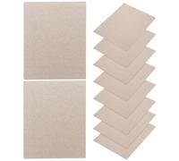 Amosfun Feuilles Isolantes pour Four Micro-Ondes en Mica Découpables Haute Température Couvercles Guide d'Ondes Adaptés aux Réparations