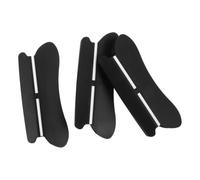 Amosfun Guide D'affûtage pour Couteaux 3pcs Clip 4 Degrés en Plastique et Céramique, Protège Lame et Pierre, la Cuisine et Chasse