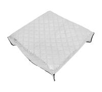 Amosfun Housse de Congélateur 70x70 Cm en Tissu Isolant Imperméable Film Aluminium, Protection Thermique et Solaire pour Frigo Congélateur Extérieur, Couverture Résistante aux Intempéries