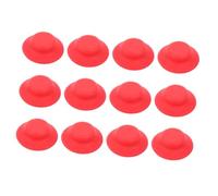 Amosfun Joints D'étanchéité Maintien Fraîcheur et Sécurité en Plastique Rouge Lot de 12 pour Bouteilles pour Bouteilles de Vin et D'huile