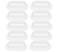 Amosfun Lot De 10 Poignées De Transport Pour Boîtes En Carton Ondulé Accessoires De Levage Et De Manutention Installation Sans Outil Pour Déménagement Stockage Et Logistique 4.65X2.56X0.98In