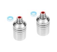 Amosfun Lot De 2 Vannes De Régulation Automatique Du Niveau D'Eau En Acier Inoxydable Vannes À Flotteur De Régulation De L'Eau