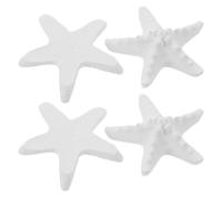 Amosfun Lot de 4 Diffuseurs D'huile Essentielles en Plâtre D'étoile de Mer Ornements D'aromathérapie pour Armoire Diffuseurs Décoratifs Parfumés pour Voiture et Bureau Pratique