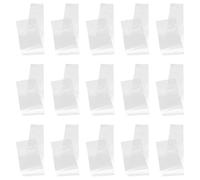Amosfun Lot de 50 Pochettes Plastiques Transparentes pour Cravates, Étuis Anti-poussière et Portables, Adaptés pour Cravates de 8 Cm de Large, pour Rangement en Tiroir
