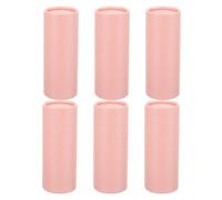 Amosfun Lot de 6 Tubes en Carton Rose 30 Ml pour Emballage Cosmétique, Boîtes D'emballage Cylindriques Vides, Boîtes de Rangement Rondes pour Flacons D'huiles Essentielles, Coffret