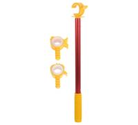 Amosfun Ouvre Fenêtre à Auvent avec Poignée Plastique Métal, Tige Longue | Têtes Détachables, Prise Ergonomique, Accès Simplifié aux Vitrages Hauts, pour Salon et Commande à Distance