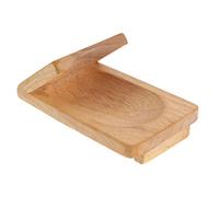 Amosfun Pince à Huîtres Bois Support pour Ouvrir Les Huîtres Ustensile de Cuisine Pratique