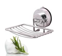 Amosfun Porte- De Douche à Ventouse Panier à Mural sans Outils Accessoire De Salle De Bain Simple Et Moderne
