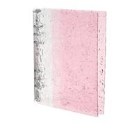 Amosfun Protège-cahier A5 6 Anneaux en Plastique Pp Résistant aux Rayures, Couverture Réutilisable pour Organisation Scolaire et Rangement de Documents
