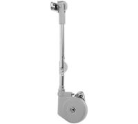 Amosfun Tige de Traction Pliable pour Armoire, Support Argenté ABS | Accessoire D’armoire, Usage Dressing Table et Porte de Placard, Finition Soignée, Résistant à L’usure