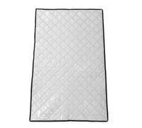 Amosfun Tissu D'ombrage Isolant en Aluminium pour Congélateur Extérieur Couverture Ajustable la Chaleur pour Congélateur Vertical et Réfrigérateur de Stockage