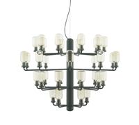 Normann Copenhagen Lustre Amp green/gold. large