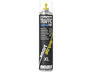 Ampere Peinture trafic extra Paint® XL | contenu 750 ml | lot de 6 bombes | jaune