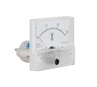 Amperemetre 15A Dc Analogique,Mini-Ampèremètre Analogique,Voltmetro Analogico 25 Volt Dc Mini,Voltmetre 5V Analogique,Compteur De Tension Cc,Tension De Voltmètre De Courant Cc Analogique 85C1 2,5 Préc