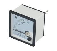 Ampèremètre AC de type pointeur CP72 avec indication analogique précise, réglage 0 et câblage à vis pour une installation facile dans les appareils électroniques (AC 20 A)