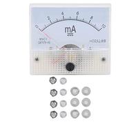 Ampèremètre, Ampèremètre Analogique, 85c1 DC 0-10ma Pointeur Ampèremètre Ampèremètre de Tête Panneau Indicateur de Mesure de Courant Avec Structure Simple