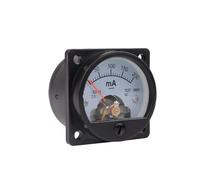 Ampèremètre analogique DC, 1 pièce, 1mA 2mA 3mA 5mA 10mA 15mA 20mA 30mA 1A 2A 3A 5A 10A 15A 20A 30A/75mV 50A/75mV classe 2.5 37x37mm(2mA)
