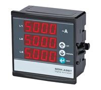 Ampèremètre numérique triphasé SDM-A96T 3P et 4W, compact et compact, avec panneau LED(3CT 600A)