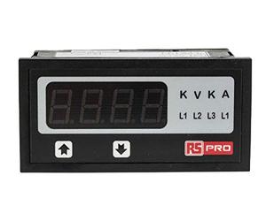 Ampèremètre numérique V c.a. LED 4 Digits, 0°C à +50°C