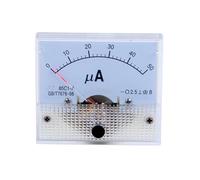 Ampèremètre pointeur cc 85C1-uA, microampèremètre analogique, compteur de courant mécanique, panneau de mesure 50uA 100uA 200uA 300uA 500uA(50uA)