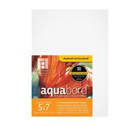 Ampersand Art Supply Lot de 3 panneaux de peinture aquarelle : série Museum Aquabord, profil plat de 0,3 cm, 12,7 x 17,8 cm