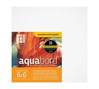 AMPERSAND ART SUPPLY Museum Series Aquabord, 0,35 cm de profondeur, 15,2 x 15,2 cm, lot de 4 CBT066