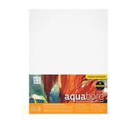 Ampersand Art Supply Panneau de peinture aquarelle : série Museum Aquabord, profil plat de 0,35 cm, 30,5 x 40,6 cm