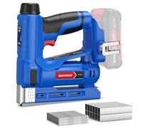 Ampforce Agrafeuse 18V Pour Batterie Einhell Sans Batterie Type 53/47 | Agrafeuse 18V pour batterie Einhell : agrafes Type 53 jusqu’à 15 mm et pointes Type 47 jusqu’à 14 mm.