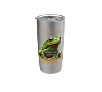 Amphibien du Territoire de Géorgie La grenouille arboricole verte Gobelet isotherme en acier inoxydable double paroi