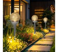 Ampoule à Enficher Lampe Solaire D'Extérieur LED Jardin Calcin Terrasses 3er De