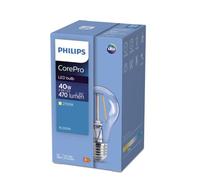 ampoule à led - philips corepro ledbulb - filament - culot e27 - 4.3w - 2700k - claire - philips 347168
