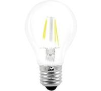 Ampoule ampoule led unicolore en forme de poire e27 4 w 37 w blanc chaud müller licht 24614 Incolore