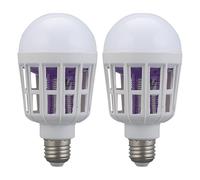 Ampoule anti-moustiques - REXON - E27 9W - LED 365 nm - Éclairage double usage - Boîtier PC ignifugé