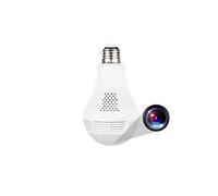 Ampoule Caméra Espion 360° Infrarouge HD Bidirectionnelle WiFi