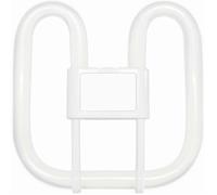 Ampoule CFL GR10q 28W 3500K 2000 lm tube 4 broches DD carré blanc chaud non dimmable 220-240V