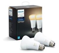 Philips Huewa Ampoule Intelligente 6W A60 E27 2P Eur Lumière Blanche (Pack de 2)