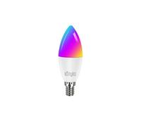 Ampoule connectée Wi-Fi + Buetooth Antalya E14 Max Easy, RGB + Blanc réglable, automatisations, compatible Google Home