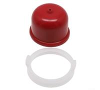 Ampoule d'amorçage pour tondeuse à gazon en caoutchouc de 30 mm - Pièce de rechange pour tondeuse à lame Sovereign de 40 cm avec moteur SV150, accessoire de pompe à carburant durable rouge pour jardin