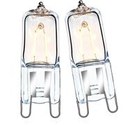 Ampoule De Four 40W 300 Degré G9 Pour Four Whirlpool/Electrolux/Neff/Aeg/Bosch Halogène 230V Blanc Oven Chaud Résistante À 2 [F6]
