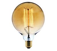 Ampoule déco filament carbone Globe Ø125mm E27 - Elexity