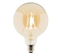Ampoule déco filament LED ambrée 7W E27 720lm 2500K - Globe - Elexity