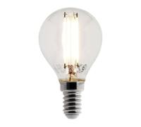 Zenitech - Ampoule déco filament LED sphérique 4W E14 470lm 2700K - Blanc chaud
