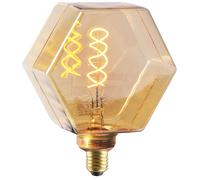 Ampoule déco LED filament ambre E27 4W 260lm 1800K Polux